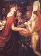 Dante Gabriel Rossetti La Bella Mano (mk28) USA oil painting artist
